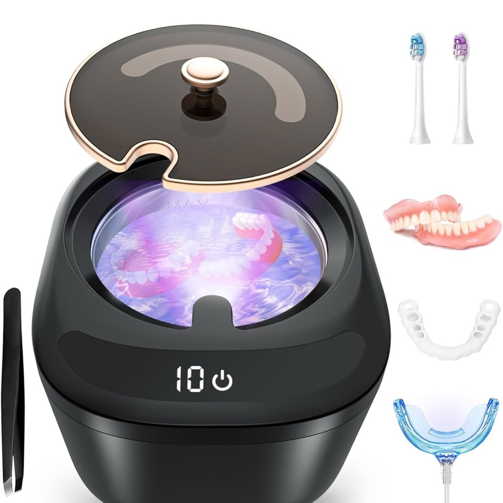 Black Ultrasonic Cleaner